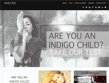 Tablet Screenshot of indigochildren.com